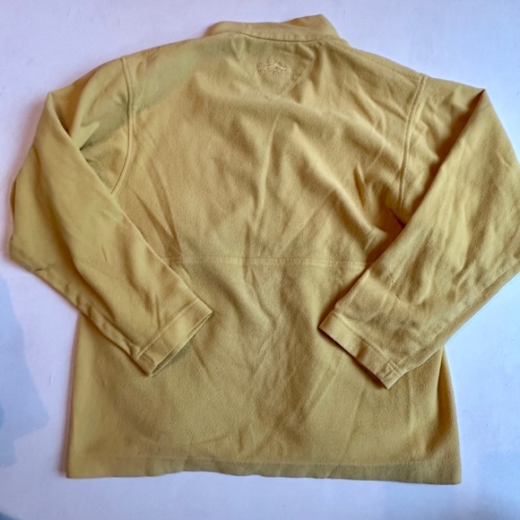 Vintage Patagonia Micro D-Luxe Yellow 1/4 Zip Fleece Pullover - Picture 5 of 5